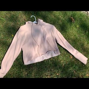 Dusty Rose Cropped Sweatshirt